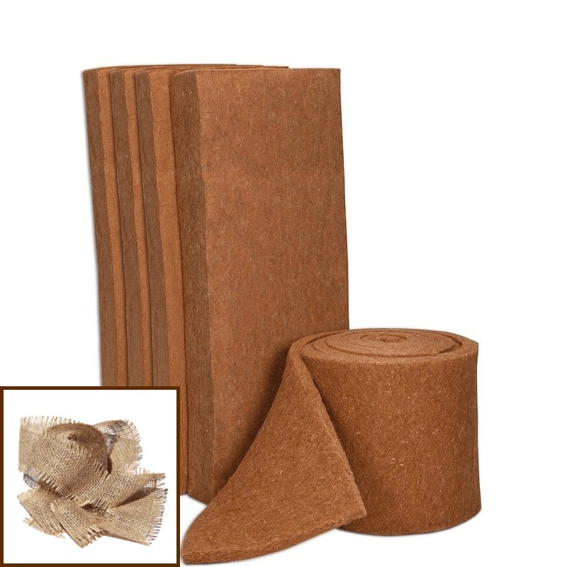Džiuto pluošto vata Thermo Jute 100, 100 mm