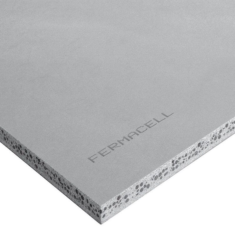 Sustiprinto patvarumo cementinės plokštės fasadui fermacell Powerpanel HD
