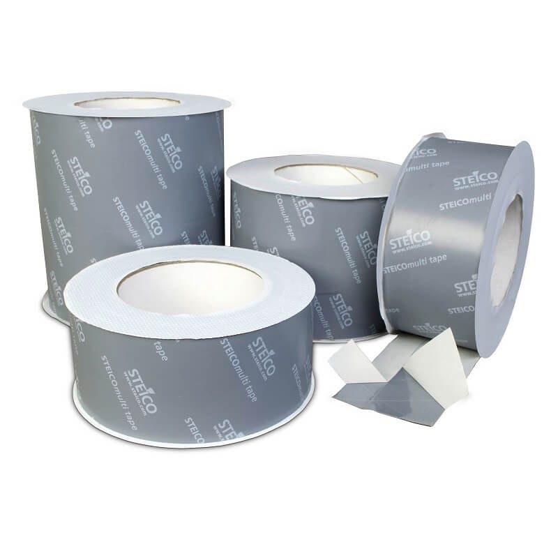 Lipni sandarinimo juosta vidaus ir lauko darbams STEICOmulti tape F, 100 mm