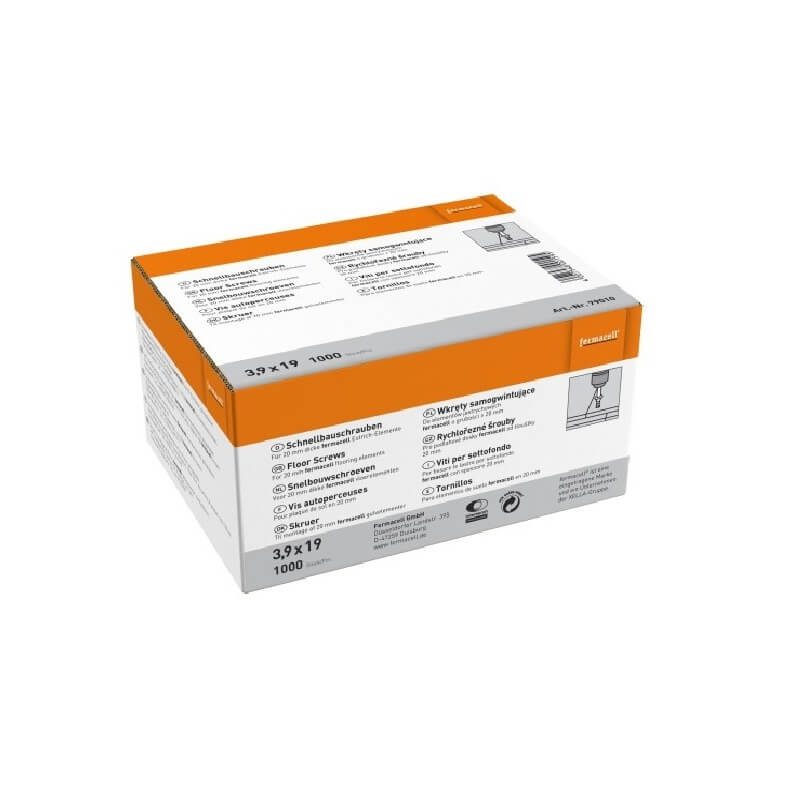 Sraigtai fermacell grindų plokštėms (GPP), 19 mm, 1000 vnt.