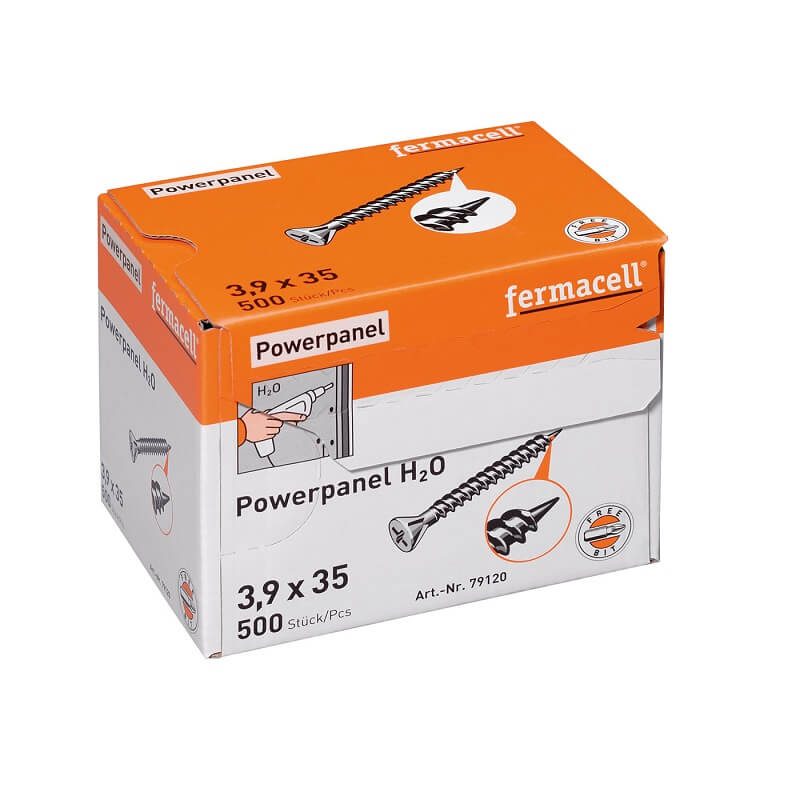 Sraigtai cementinėms plokštėms fermacell Powerpanel H2O, 35 mm