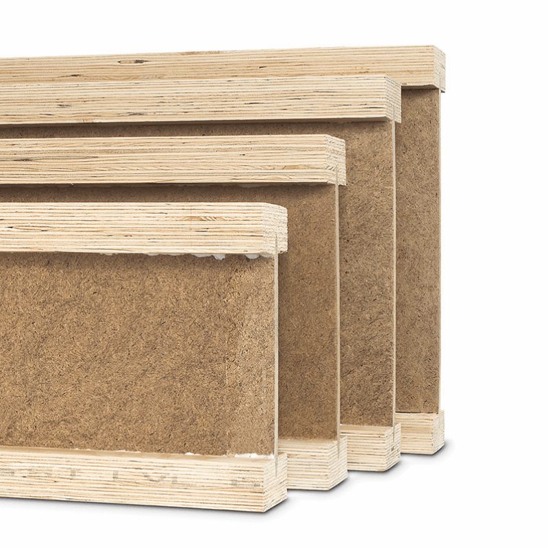 Medinės dvitėjinės sijos STEICO joist, 45 mm, 160 mm