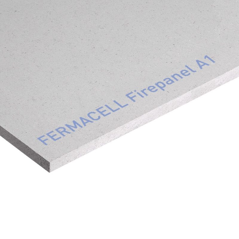 Ugniai atsparios plokštės fermacell Firepanel A1 (GPP), 10 mm