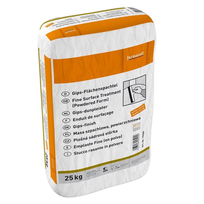 Sausas fermacell plokščių (GPP) užbaigiamasis glaistas, 25 kg